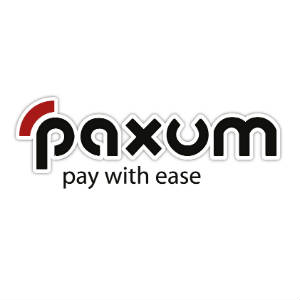 The Paxum Logo on a white field.