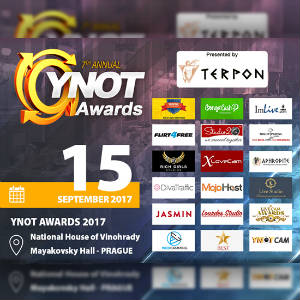 Graphic for YNOT Awards highlighting the award gala's sponsors.