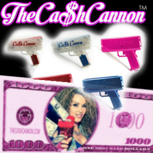 The Cash Cannon Cash Blaster