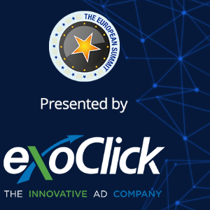 The Exoclick graphic with Exoclick Logo.