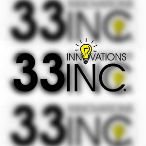 The 33 Innovations Inc. logo. Three times.