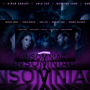 The ad for Joanna Angel's "Insomniac" repeated one-two-three times, big-bigger-biggerest for added effect.