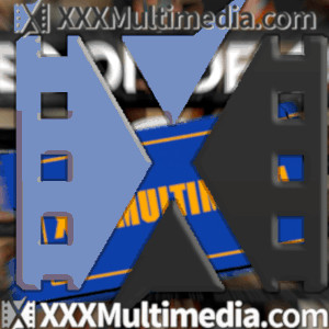 Logo and logotype mashup using an old, zooming-blur version of XXXMultiMedia with the new version superimposed.