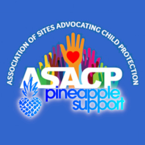 ASACP and PineappleSupport logo mashup.