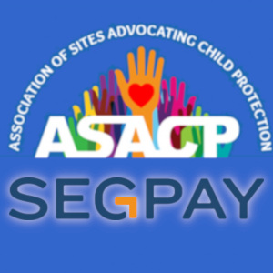 Logo mashup graphic with both ASACPand Segpay in the same frame.