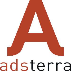 Simple graphic illustration of the Adsterra logo.