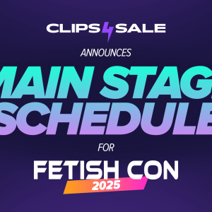 Clips4Sale Announces Main Stage Schedule for Fetish Con 2025