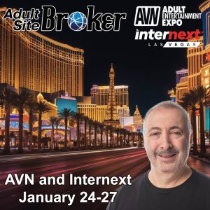 Bruce of Adult Site Broker Will Be at Internext and AVN