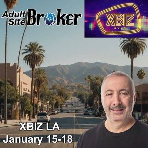 Bruce of Adult Site Broker Will Be at the XBIZ LA