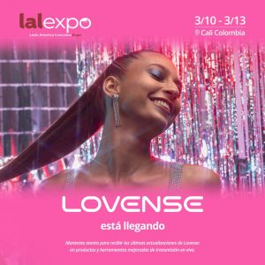 Lovense debuta como patrocinador Crown en LalExpo 2024 en Cali, Colombia