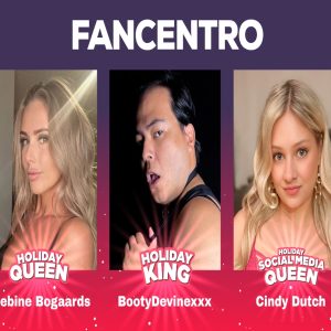 Fancentro Celebrates Creators’ Success during Holiday Competition